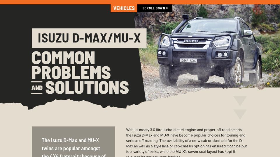 download-isuzu-d-max-part-catalog-manual-workshop-manuals-australia